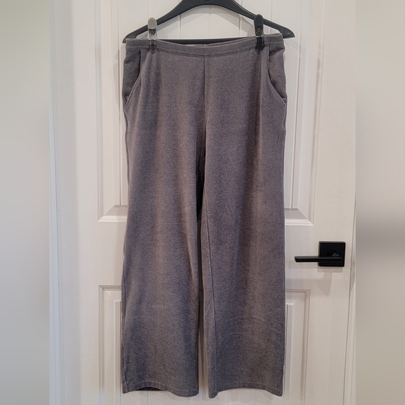 L.L. BEAN SOFT RIBBED CASUAL LOUNGE PANTS (sz MP) - Picture 1 of 4